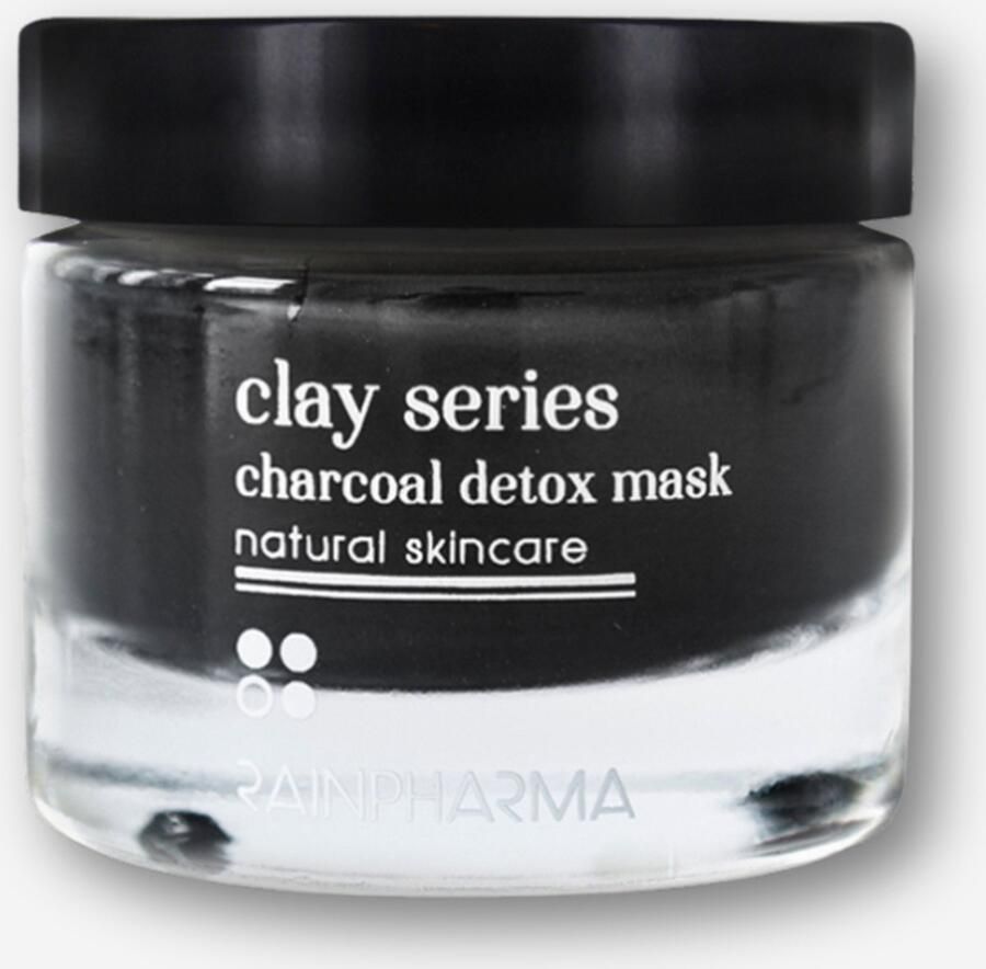 RainPharma Clay Series Charcoal Detox Mask Huidverzorging 10 ml Gezichtsmasker