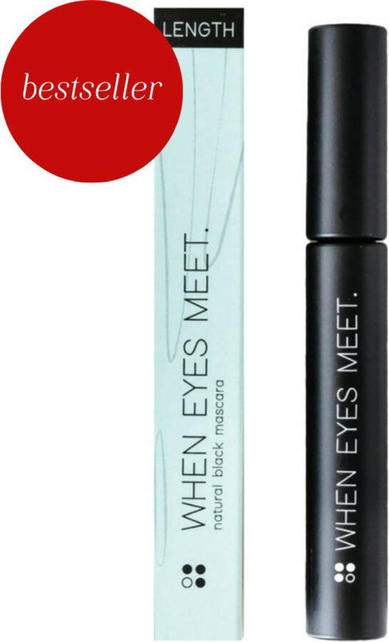 RainPharma When Eyes Meet Natural Black Mascara Make-up Volume Mascara