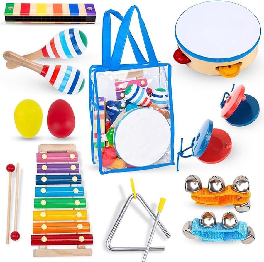 RALA Kinder Muziekinstrumenten Set 24 Stuks