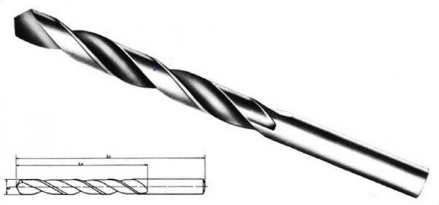 Raltec BST METAALBOOR HSS-R 1MM
