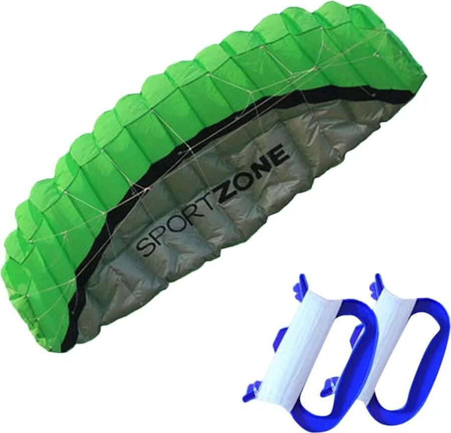 RAMBUX Matras Vlieger XL Groen Kinderen & Volwassenen Kite Strand 255 x 85 cm Matrasvlieger