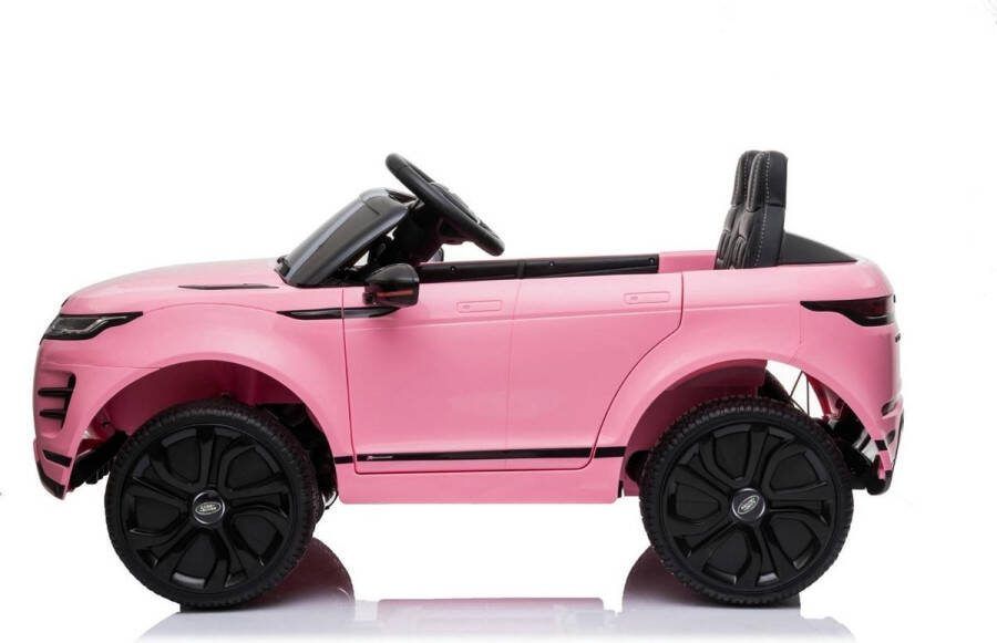Range Rover Evoque -Vizyon- elektrische kinderauto Accu Auto met Bluetooth en afstandsbediening Roze