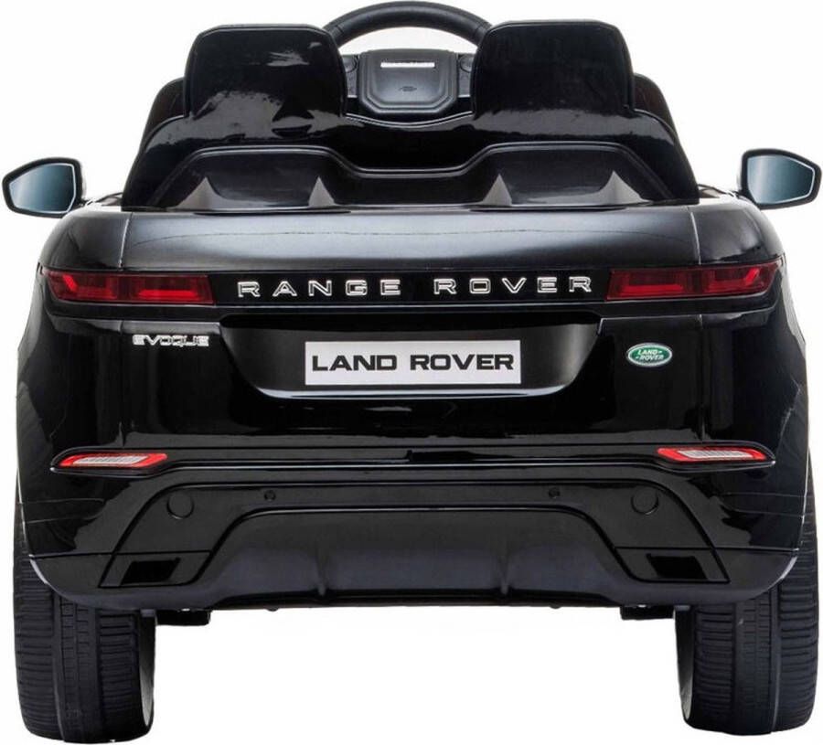 Range Rover Evoque -Vizyon- elektrische kinderauto Accu Auto met Bluetooth en afstandsbediening (Zwart)