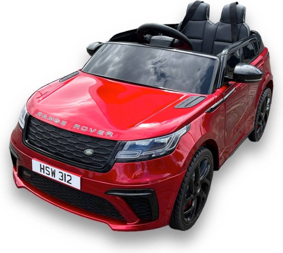 Range rover Kars Toys Velar Elektrische Kinderauto Rood Met Afstandsbediening