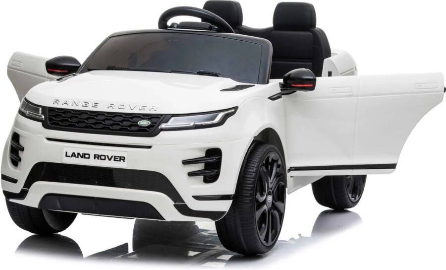 Range rover Land Elektrische Kinderauto Met Afstandsbediening Wit