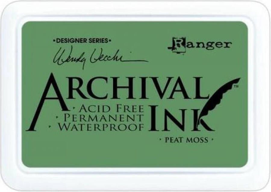 Ranger Industries Archival Stempelkussen Ink Pad Peat moss