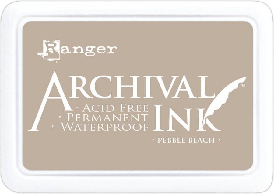 Ranger Industries Archival Stempelkussen Ink Pad Pebble beach
