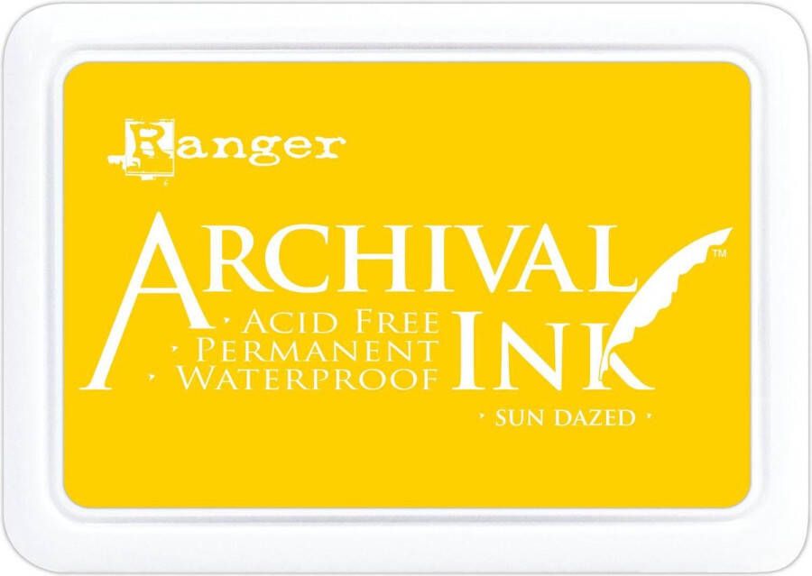 Ranger Industries Archival Stempelkussen Ink Pad Sun dazed