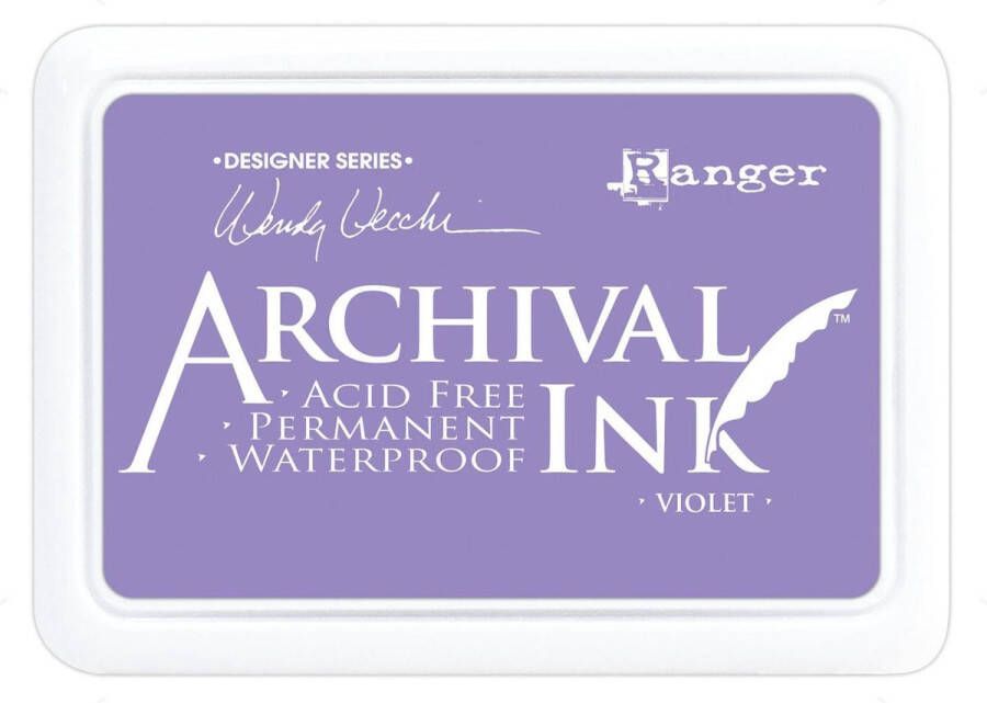 Ranger Industries Archival Stempelkussen Ink Pad Violet