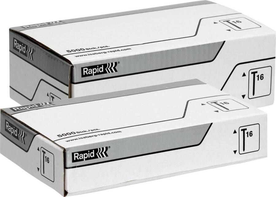 Rapid Nagels Type 8 Gegalvaniseerd Box 5000st Lengte 35mm