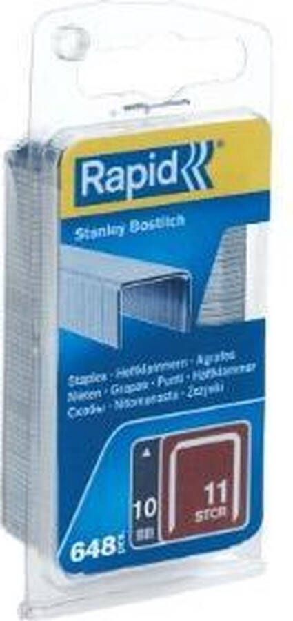 Rapid 40109572 Nieten No. 11 Gegalvaniseerd 10mm (648st)