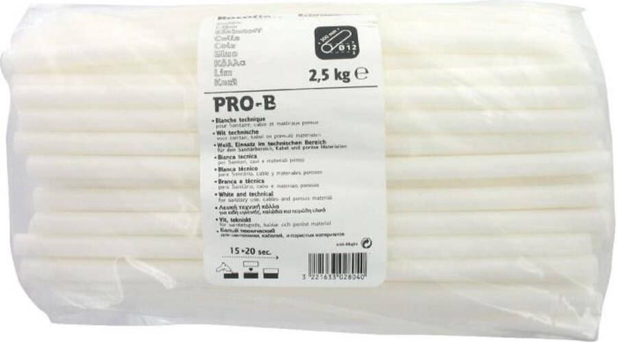 Rapid Lijm Pro-B 12X295Mm Sanitair Wit 40302804