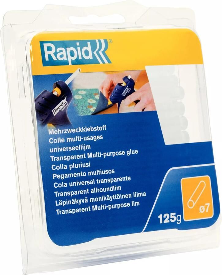 Rapid 7 mm Lijmpatronen Universeel Transparant voor EG PEN BGX7 EG Point G1010 Hobby 7 Lijmpistool 36 Stuks