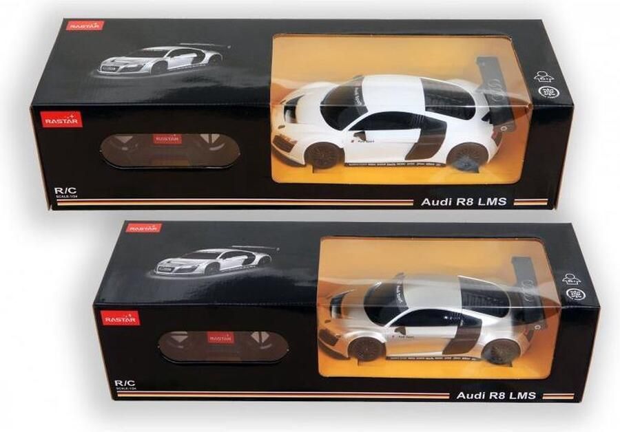 Rastar Bestuurbare Auto Audi R8 LMS Schaal 1 24 Wit