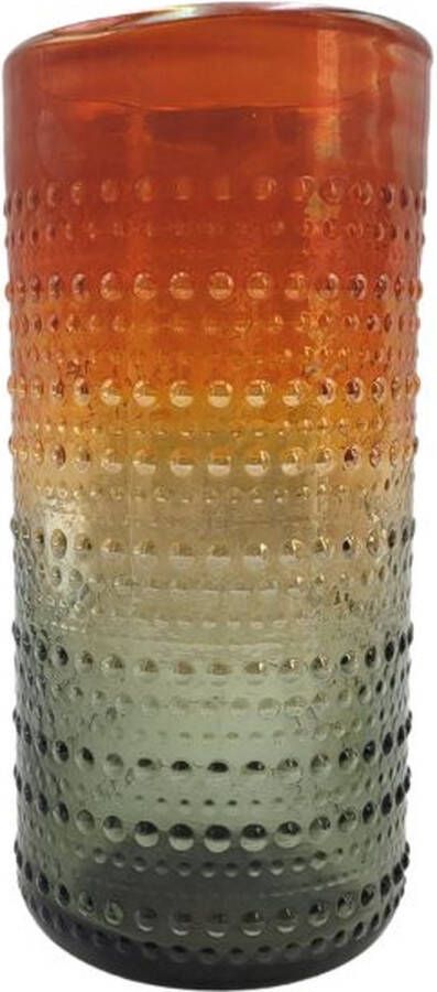 Rasteli Vaas-Siervaas Glas Gemêleerd D 13 3 cm H 28 cm