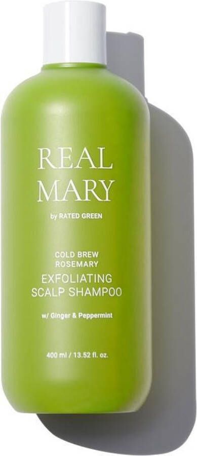 RATED GREEN Echte Mary hoofdhuid exfoliërende shampoo 400ml