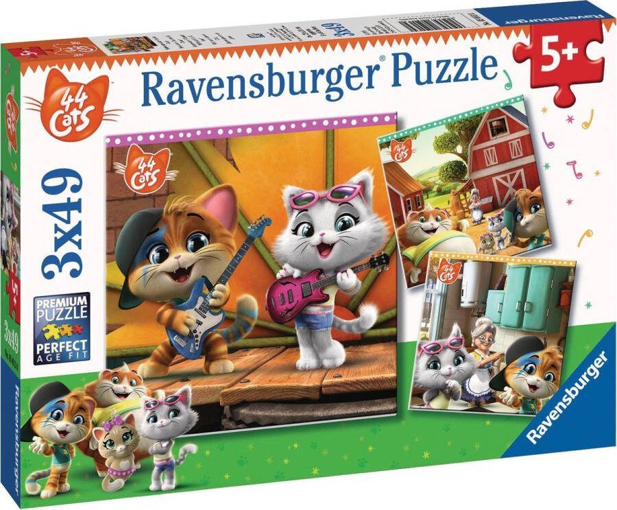 Ravensburger 05013 puzzel Legpuzzel 49 stuk(s) Stripfiguren