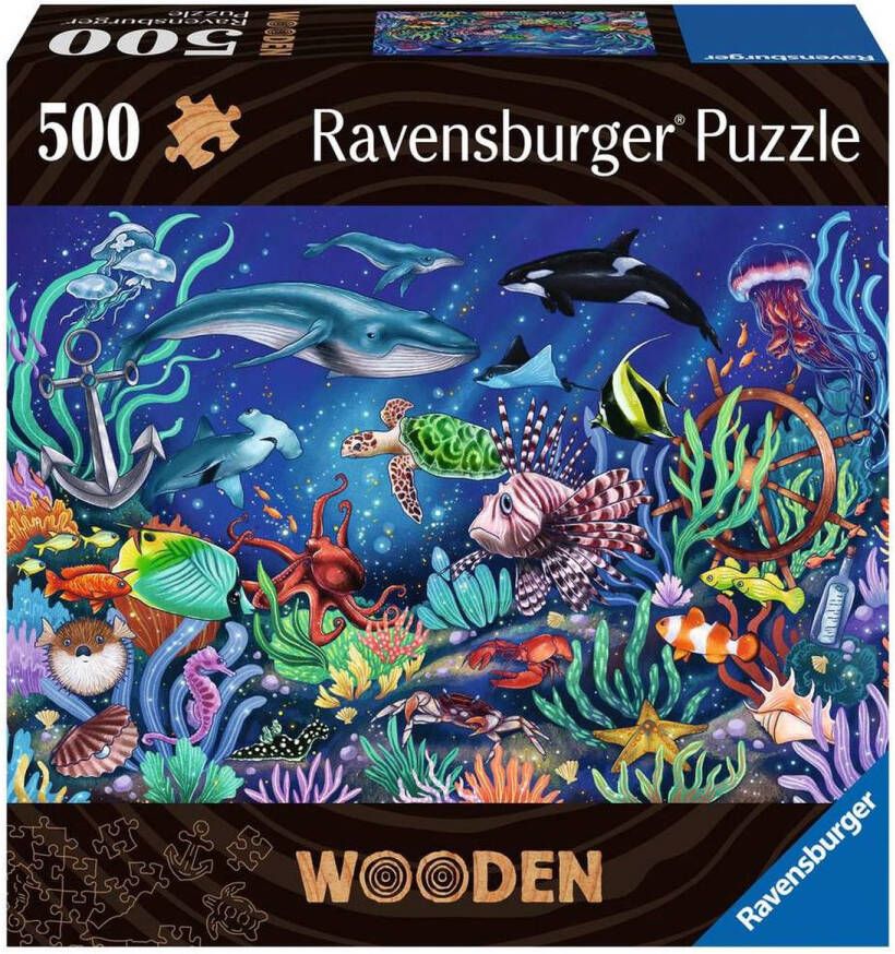 Ravensburger 17515 puzzel Legpuzzel 500 stuk(s) Dieren