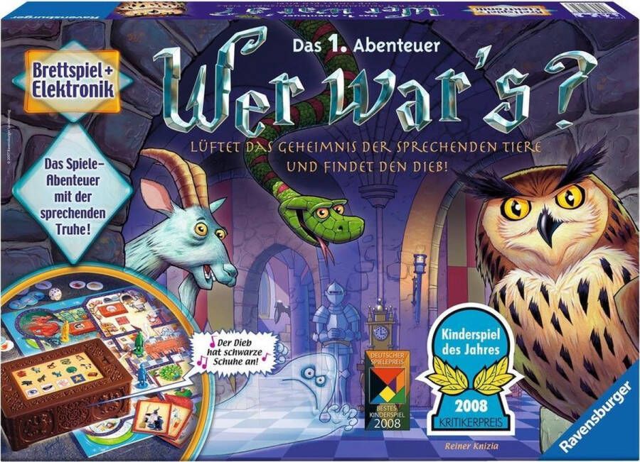 Ravensburger 218547 bordspel Board game Travel adventure