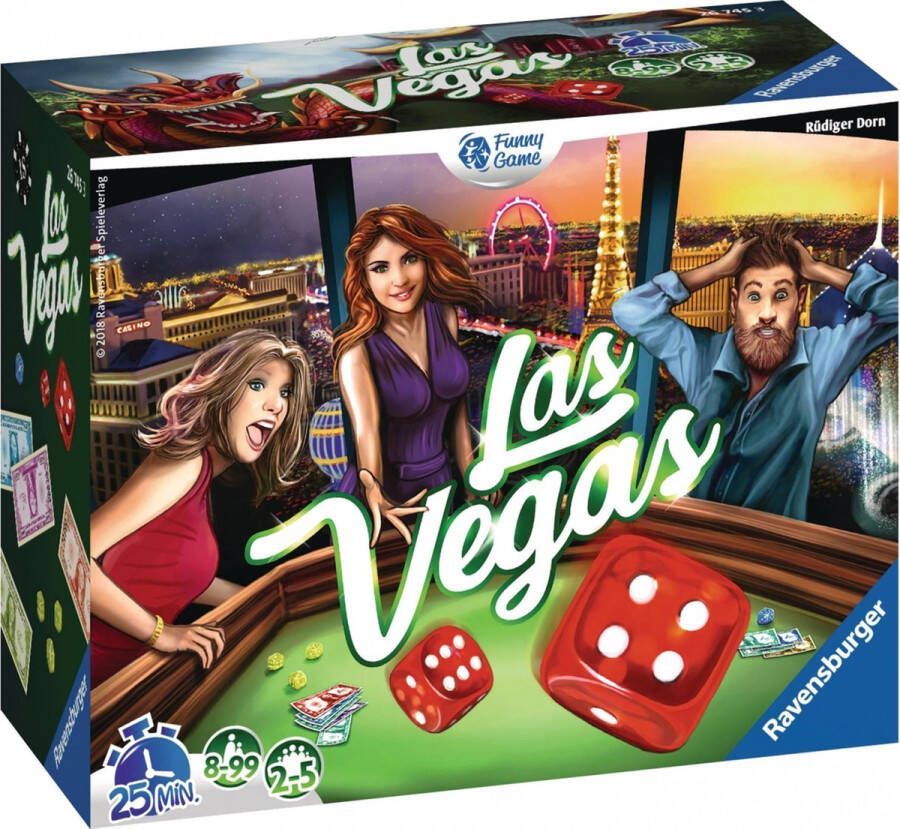 Ravensburger 26745 Las Vegas Jeu d'ambiance