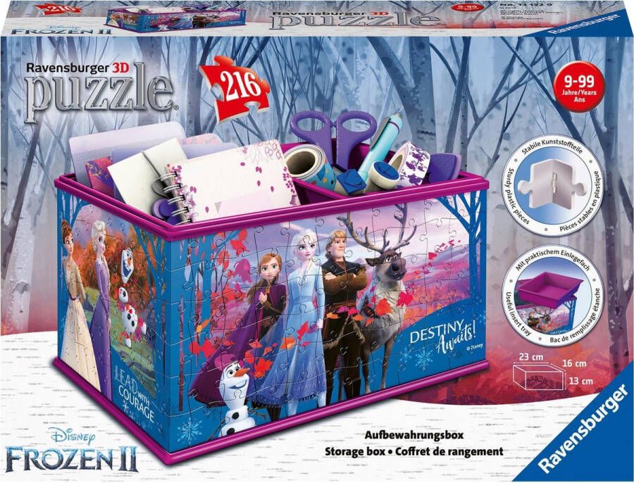 Ravensburger Disney Frozen 2 Opbergdoos 3D puzzel 216 stukjes