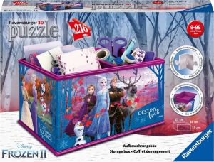 Ravensburger 3D puzzel Disney Frozen 2 Opbergdoos 216 stukjes