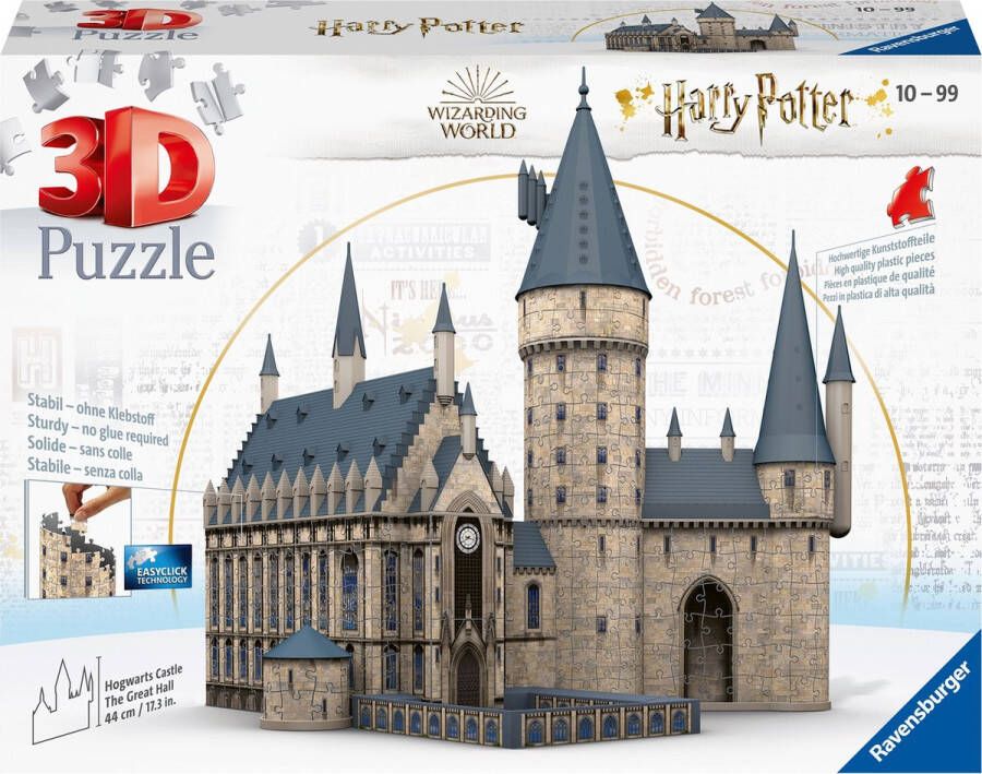 Ravensburger 3D Puzzel Harry Potter Zweinstein Kasteel 540 stukjes