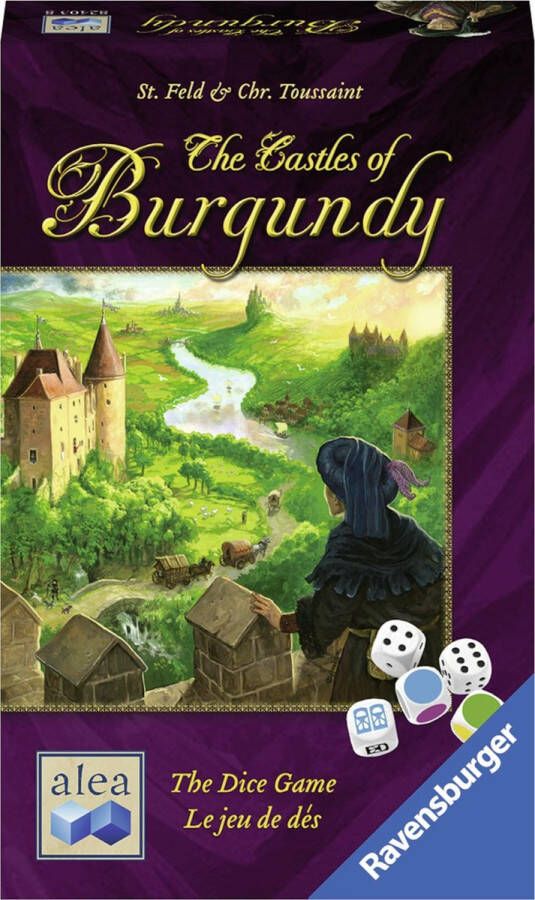 Ravensburger Alea Castles of Burgundy dobbelspel Engelstalige uitgave
