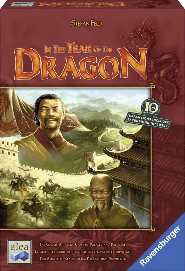 Ravensburger Alea volwassenspel The year of the dragon bordspel