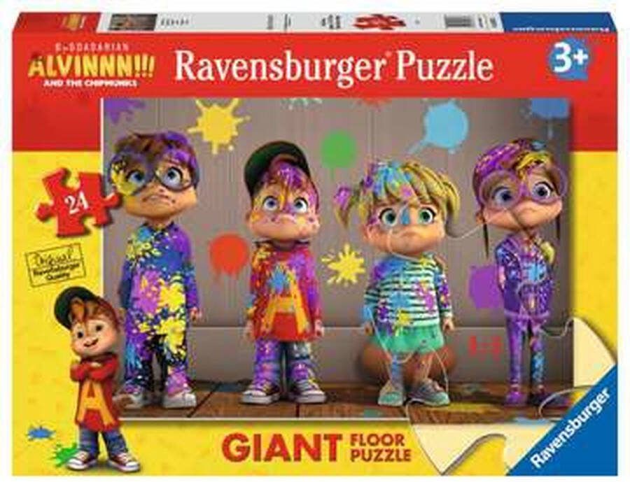 Ravensburger Alvin Legpuzzel 24 stuk(s) Stripfiguren