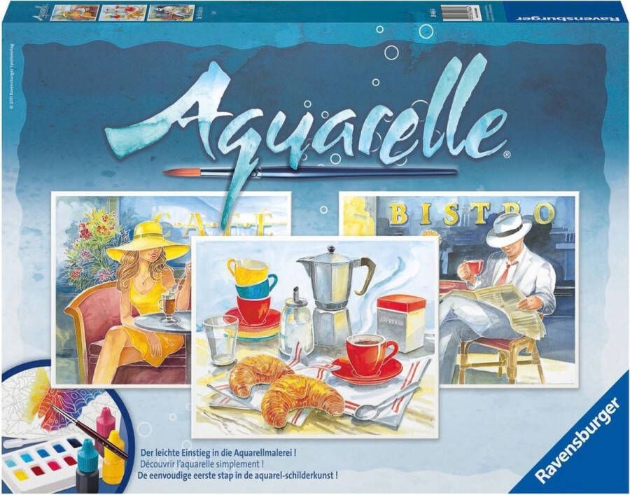 Ravensburger Aquarelle Schilderset Caf�