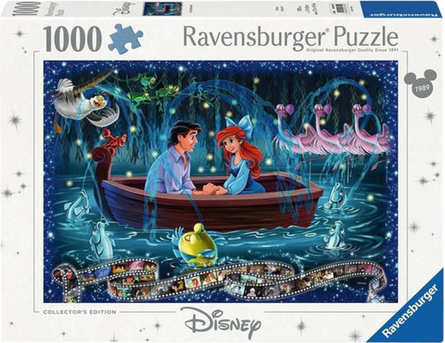 Ravensburger puzzel Disney De kleine zeemeermin 1000 stukjes