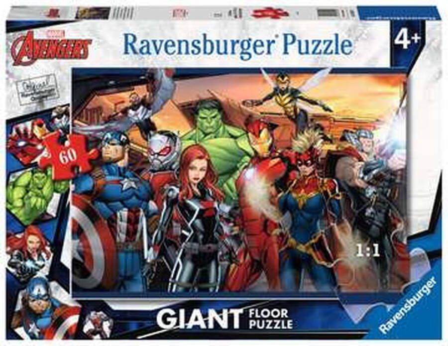 Ravensburger Avengers Legpuzzel 60 stuk(s) Strips