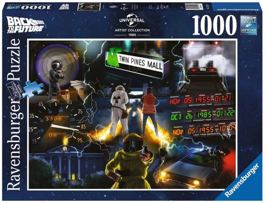 Ravensburger Puzzel Back to the future 17451 Legpuzzel 1000 stukjes