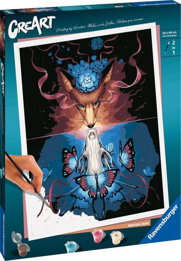 Ravensburger Beautiful Death Schilderen op nummer voor volwassenen