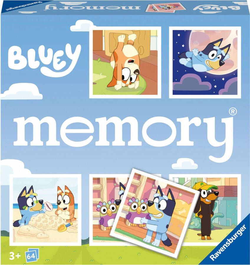 Ravensburger Bluey memory Kaartspel