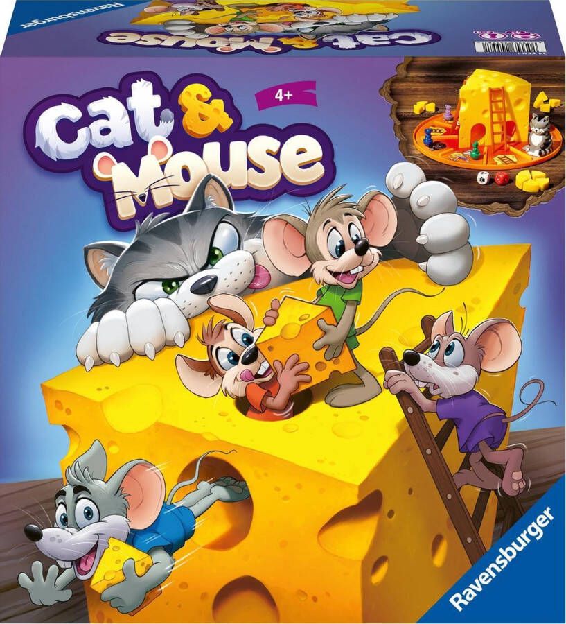 Ravensburger kinderspellen Cat & Mouse 4 jaar+