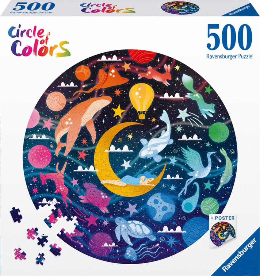 Ravensburger Circle of Colors Dreams Legpuzzel 500 stukjes