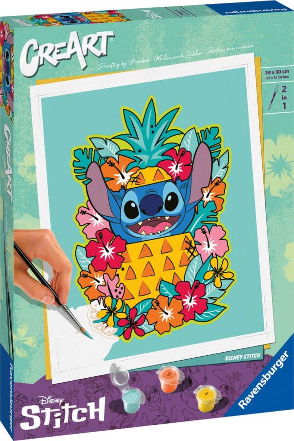 Ravensburger CreArt Disney Stitch Schilderen op nummer voor volwassenen