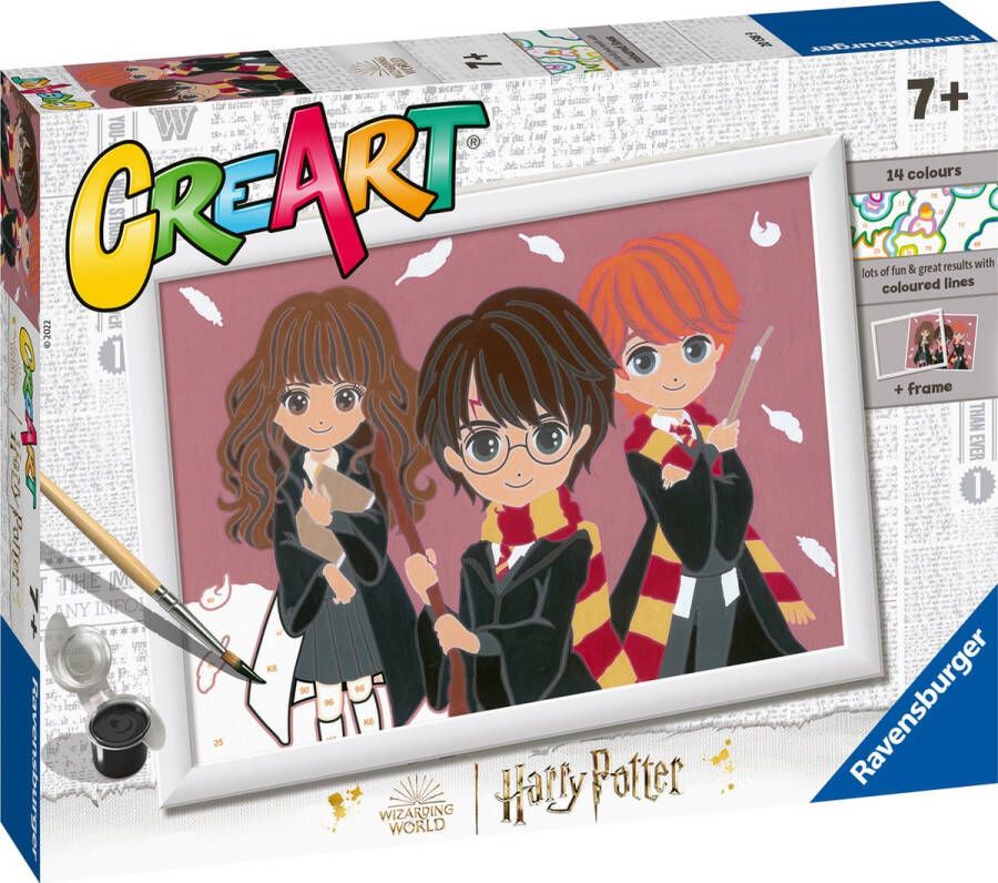 Ravensburger CreArt Harry Potter The Magical Trio Schilderen op nummer voor kinderen