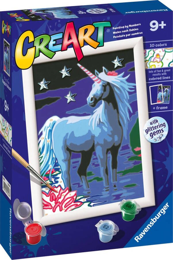 Ravensburger CreArt Magical Unicorn Schilderen op nummer voor kinderen