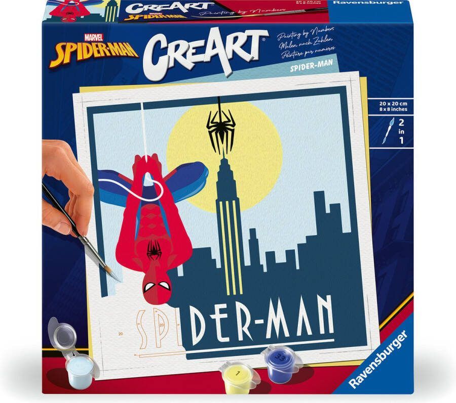 Ravensburger CreArt Marvel Spiderman Schilderen op Nummer