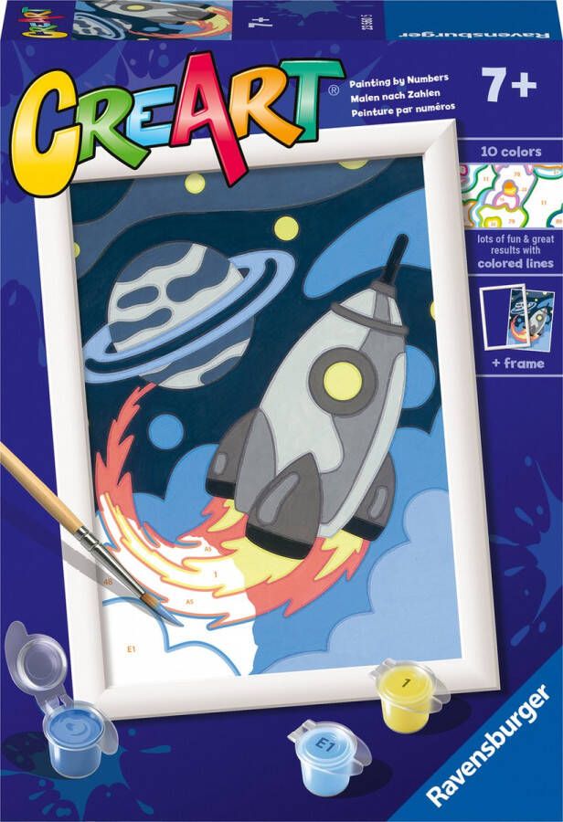 Ravensburger CreArt Space Explorer Schilderen op nummer voor kinderen