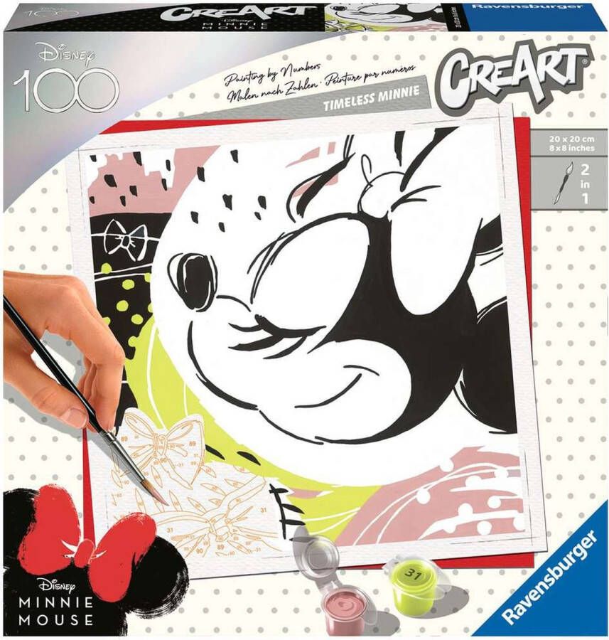 Ravensburger CreArt D100 Jubilee Edition Minnie Mouse 1 Hobbypakket