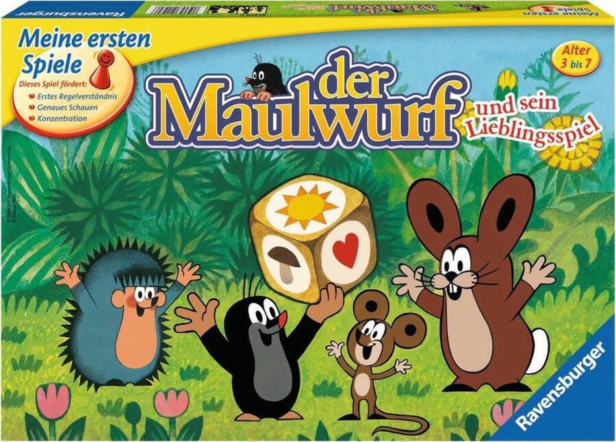 Ravensburger Der Maulwurf und sein Lieblingsspiel Bordspel Duitstalig