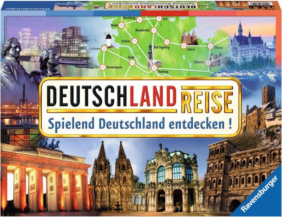 Ravensburger Deutschlandreise Board game Travel adventure