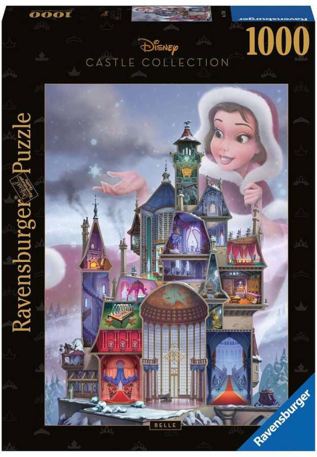 Ravensburger puzzel 1000 stukjes Disney kasteel van Belle