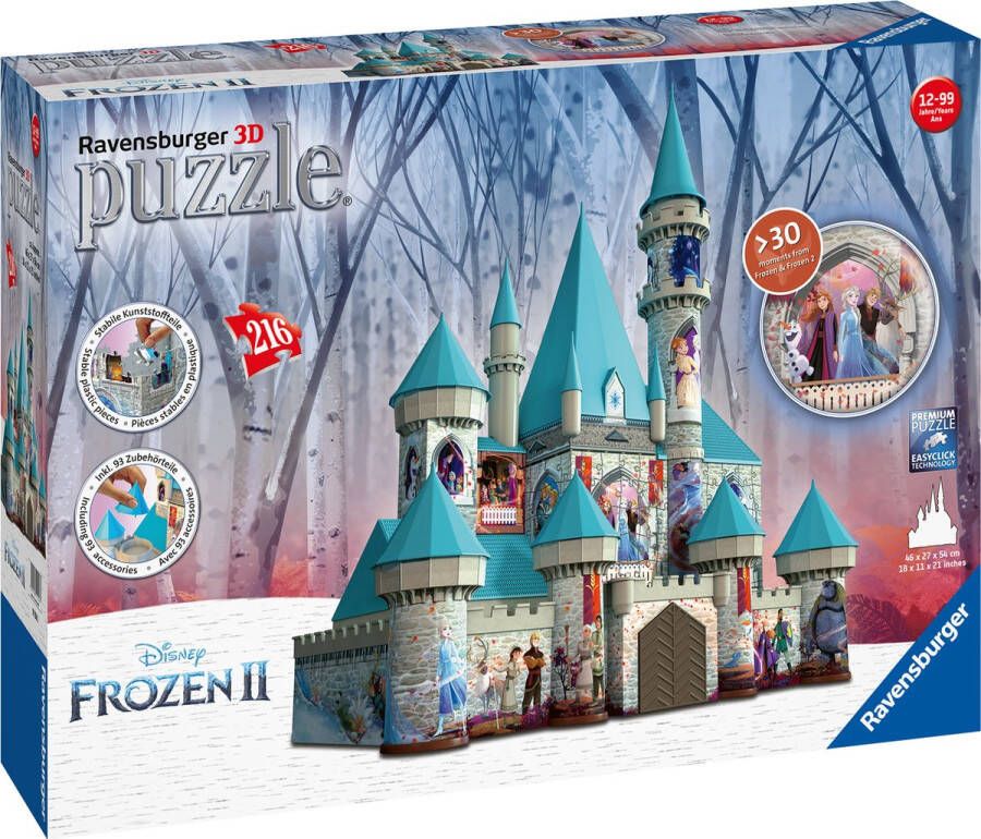 Ravensburger The Snow Queen 2 3D-puzzel The Snow Queen Castle 216 stukjes