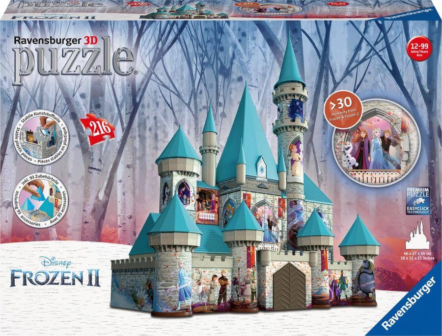 Ravensburger Disney Frozen 2 kasteel 3D puzzel 216 stukjes