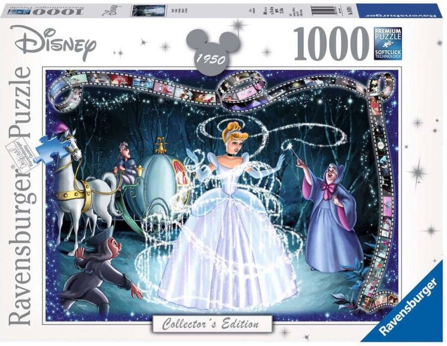 Ravensburger puzzel 1000 stukjes Collectors edition Disney Cinderella